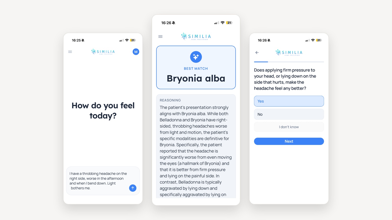 HomePrescriber screenshot